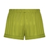Satin pyjama shorts, Green