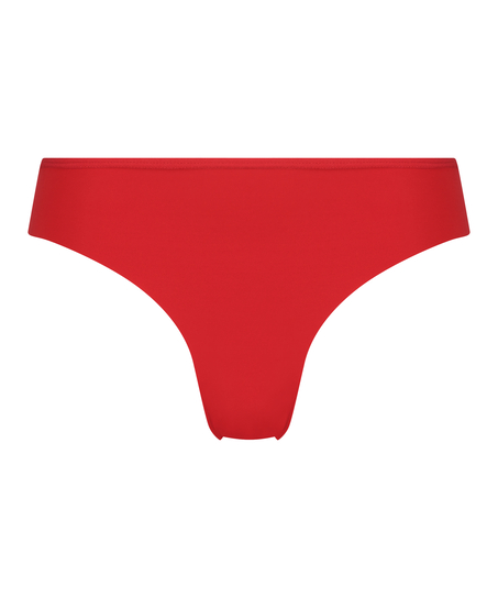 Invisible Lace Back Brazilian, Red