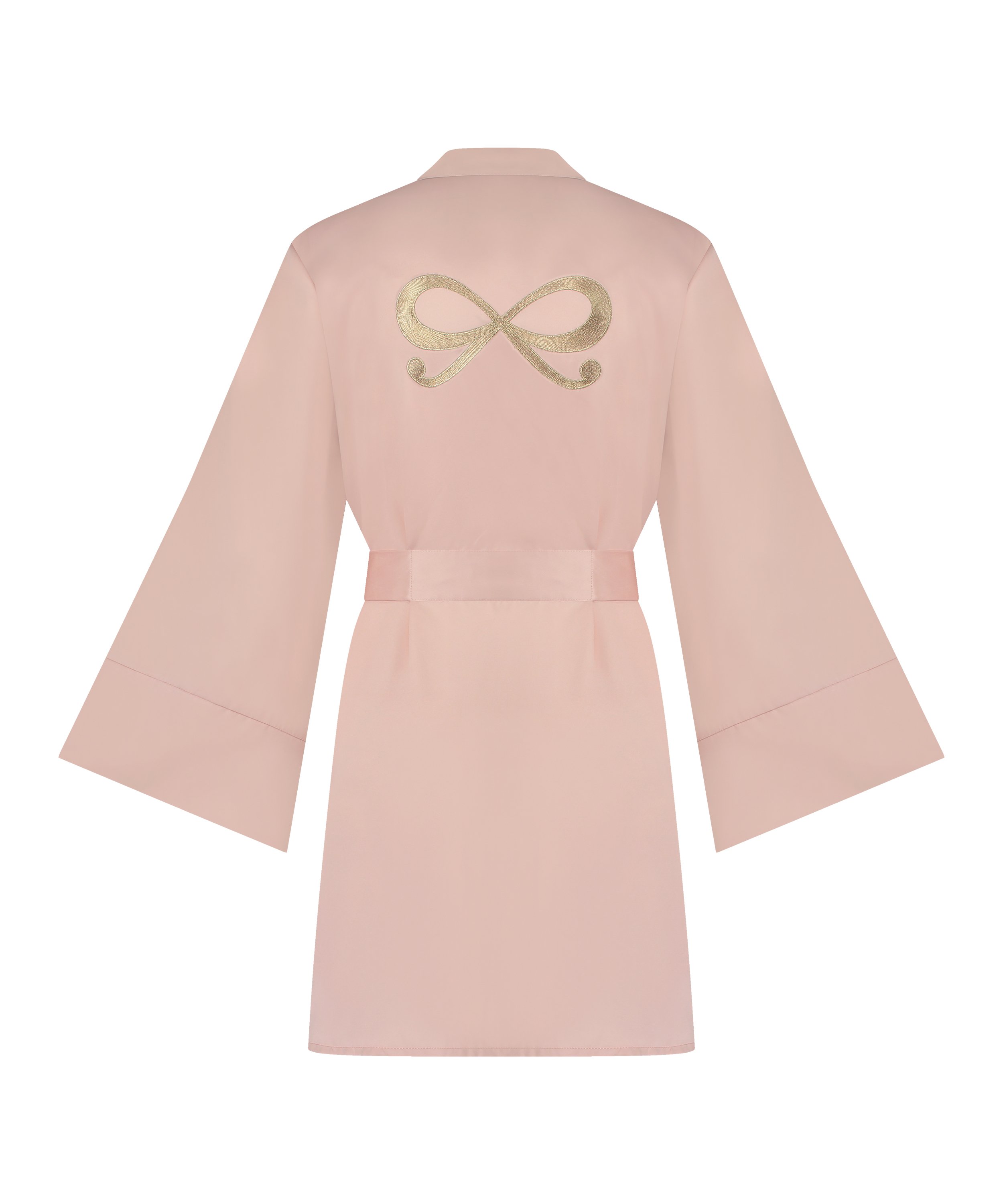 Satin Kimono, Pink, main