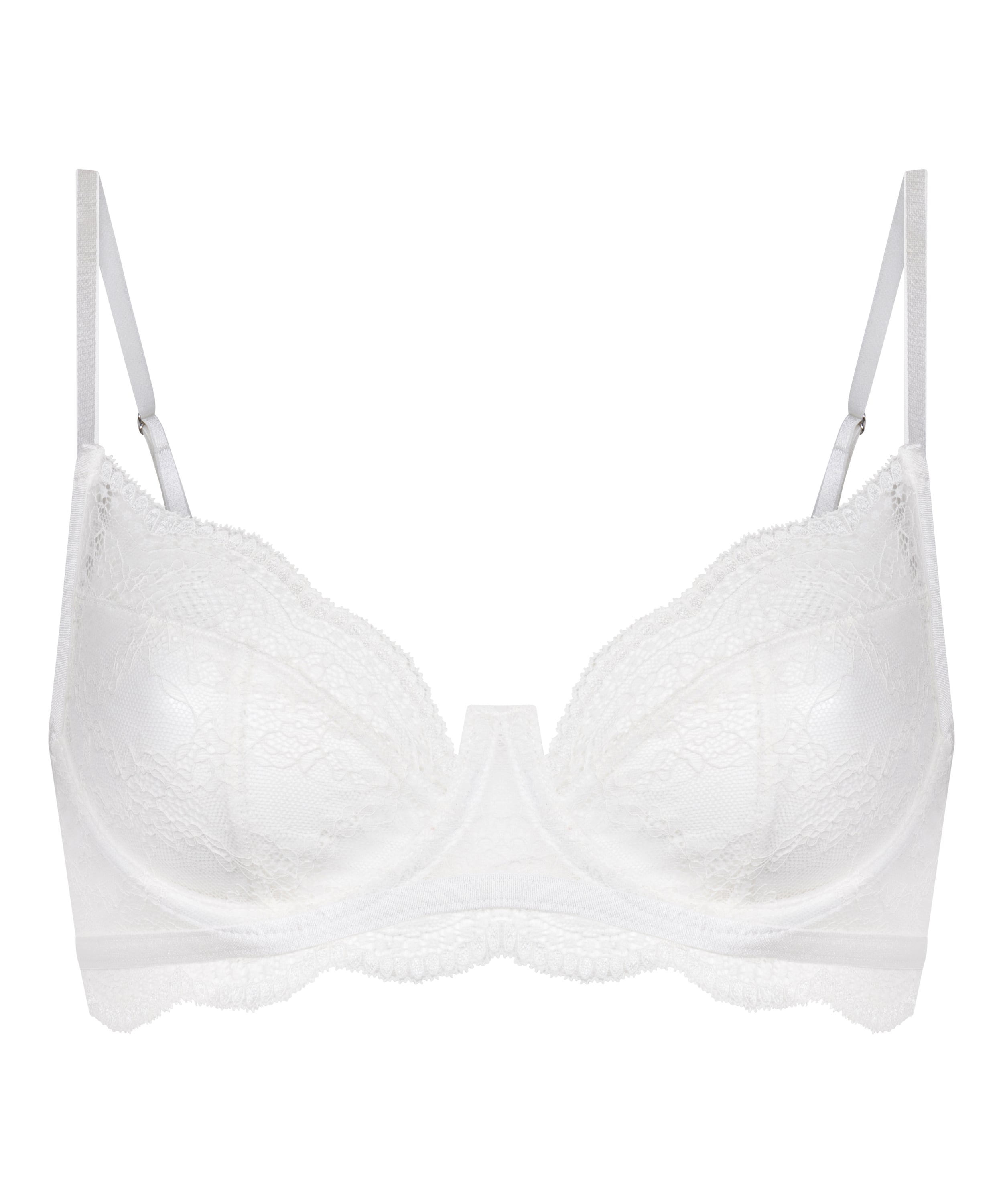 Isabelle Non-Padded Underwired Bra, White, main