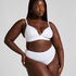 Cotton Bralette, White