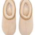 Slipper Boot Faux Suede Stitching, Orange