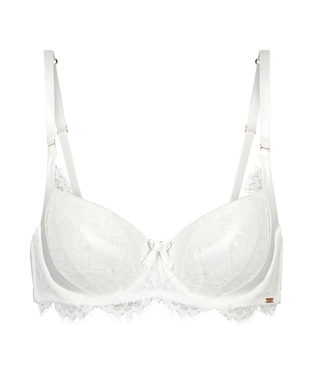 Hannako Padded Underwired Bra, White