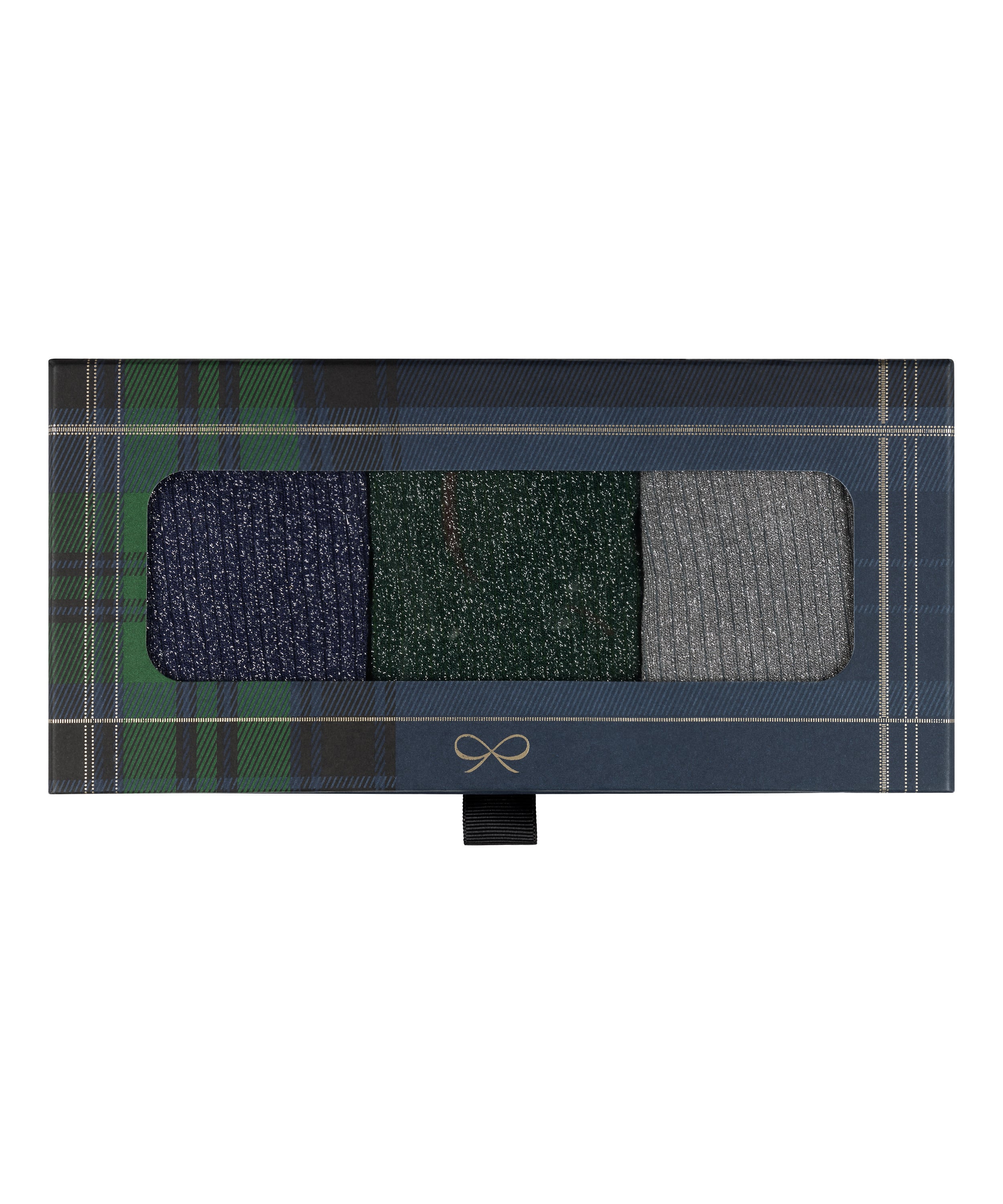 3 pack Giftpack Socks, Blue, main