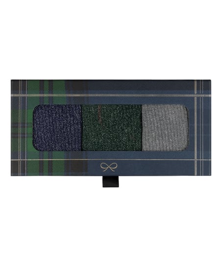 3 pack Giftpack Socks, Blue