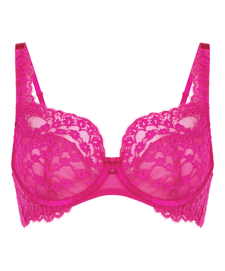 Daisy Non-Padded Underwired Bra, Pink