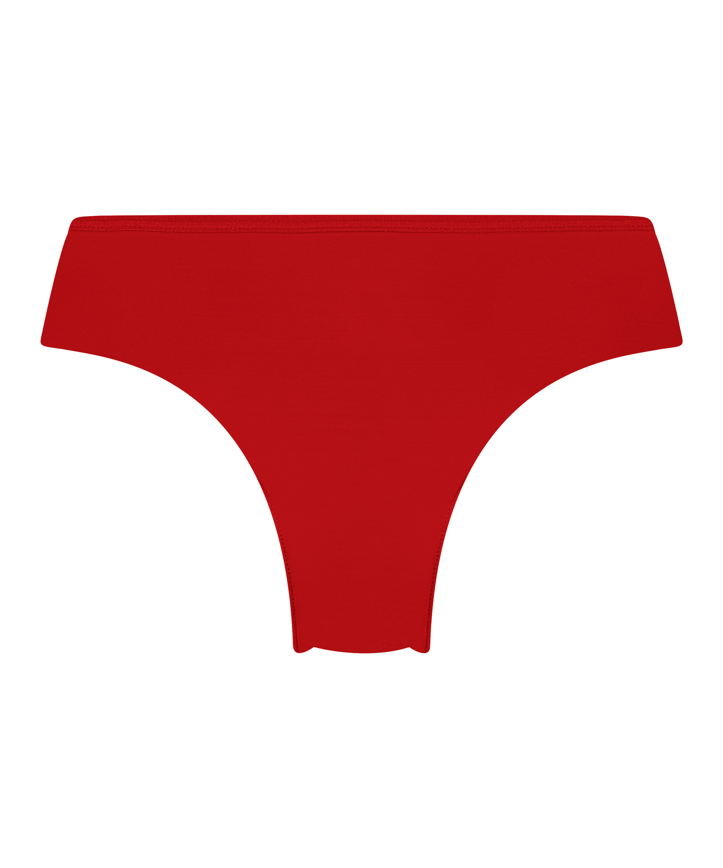 Invisible Lace Back Brazilian, Red, main