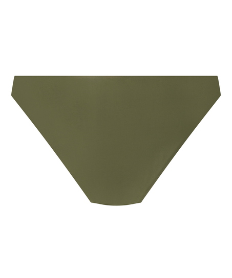 Luna High-Leg Bikini Bottoms, Green