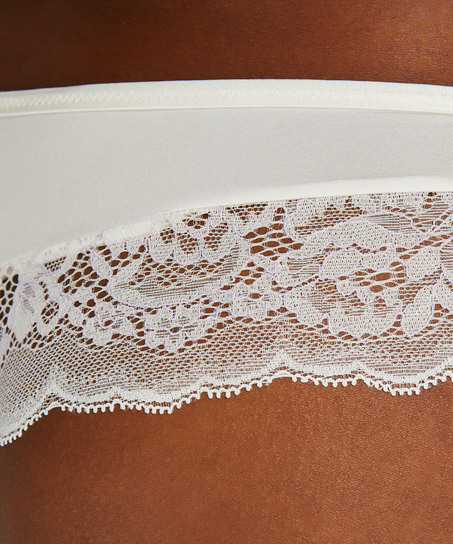 Camile thong boxers, White