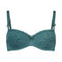 Maya Padded Underwired Bra, Blue