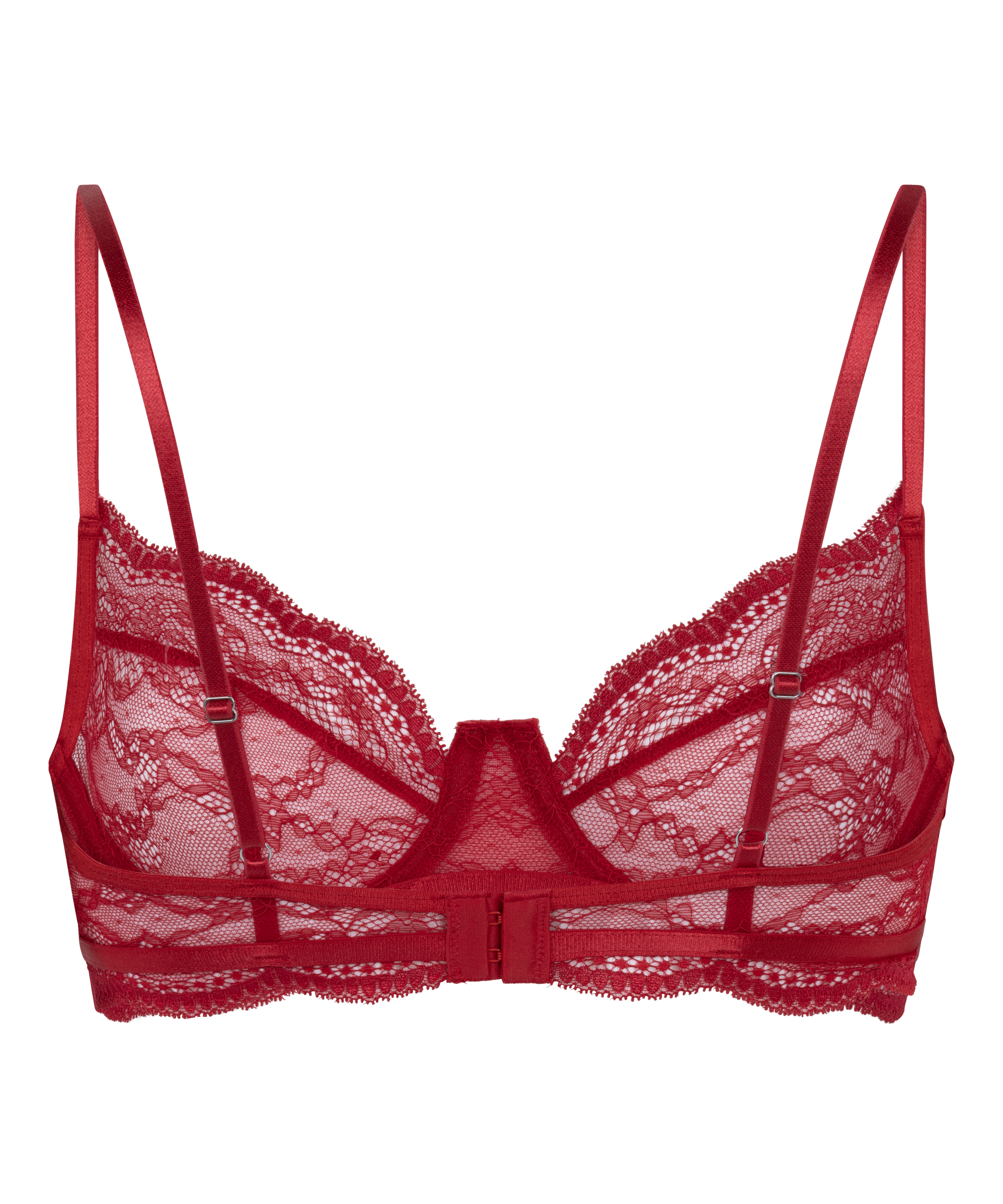 Isabelle Non-Padded Underwired Bra, Red, main