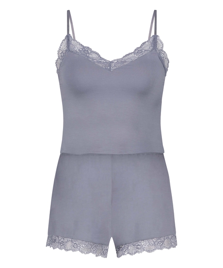 Cami Short Pyjama Set, Purple