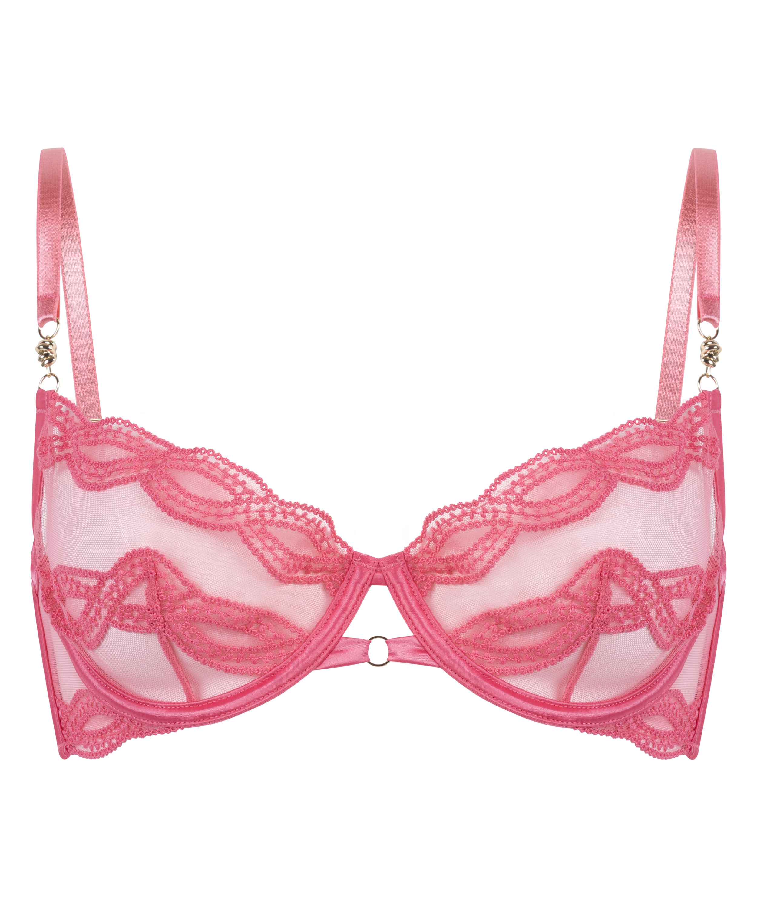 Shae Non-Padded Underwired Bra, Pink, main