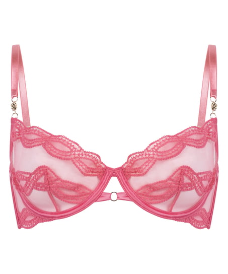 Shae Non-Padded Underwired Bra, Pink