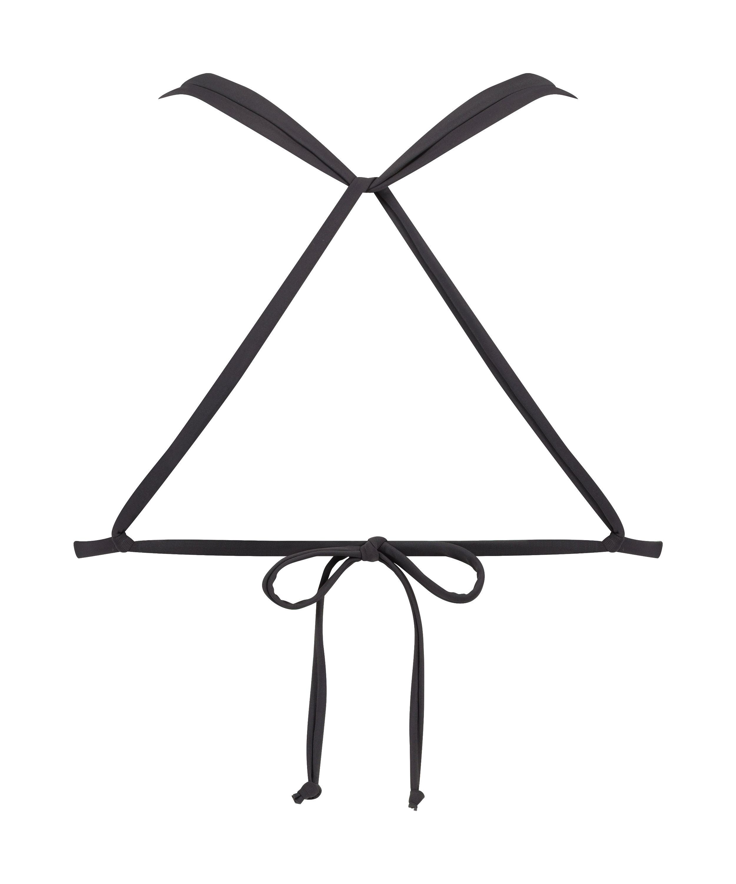 Lisbon Triangle Bikini Top, Gray, main