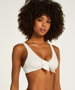 Dune Non-padded Underwire Bikini Top, White
