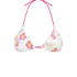 Madeira Triangle Bikini Top, Pink