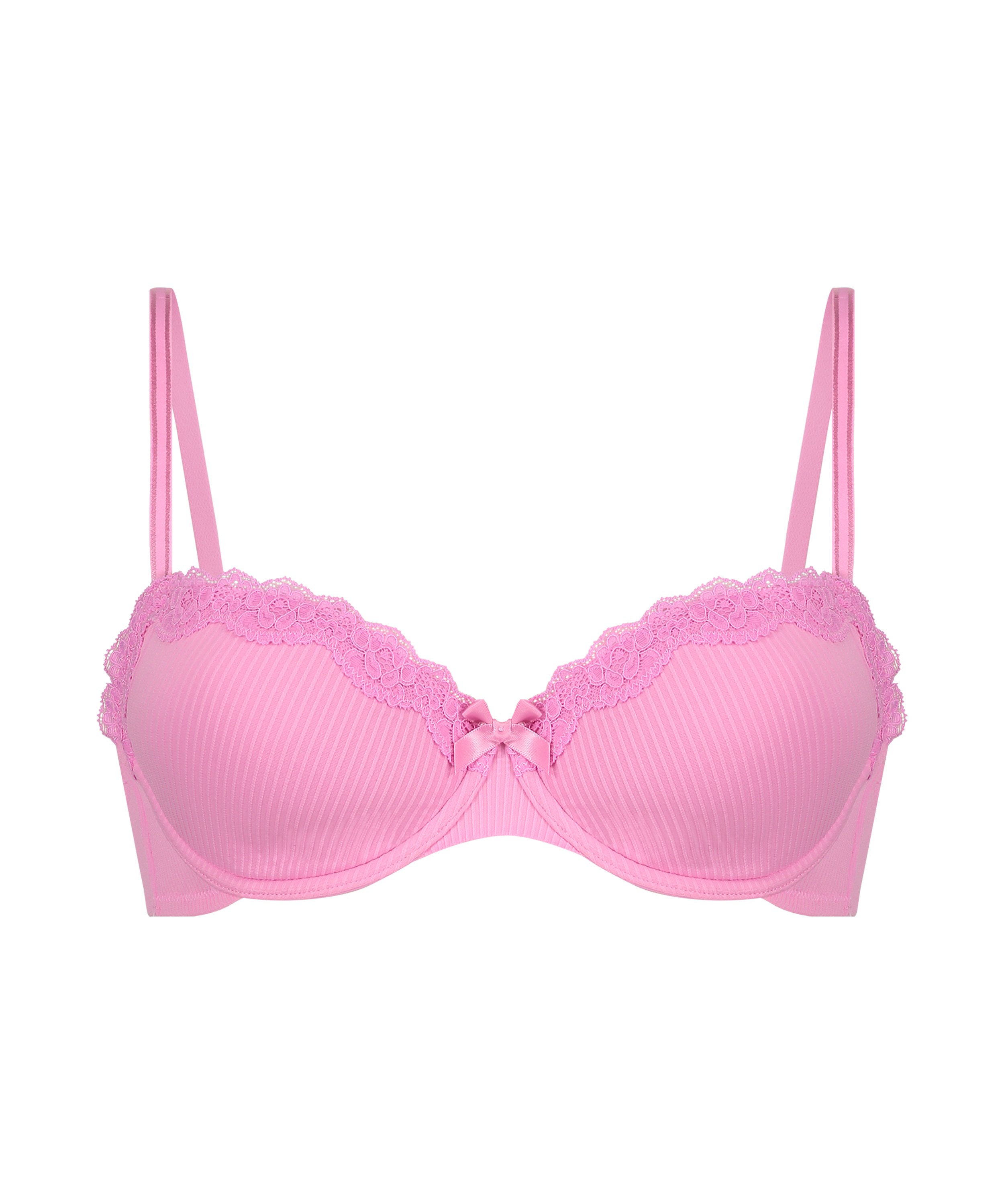 Lola Padded Underwired Bra, Blue, main