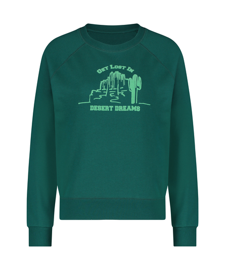Long sleeve top Sweat Desert, Gray