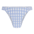 Highleg Bikini Bottom Amalfi, Blue