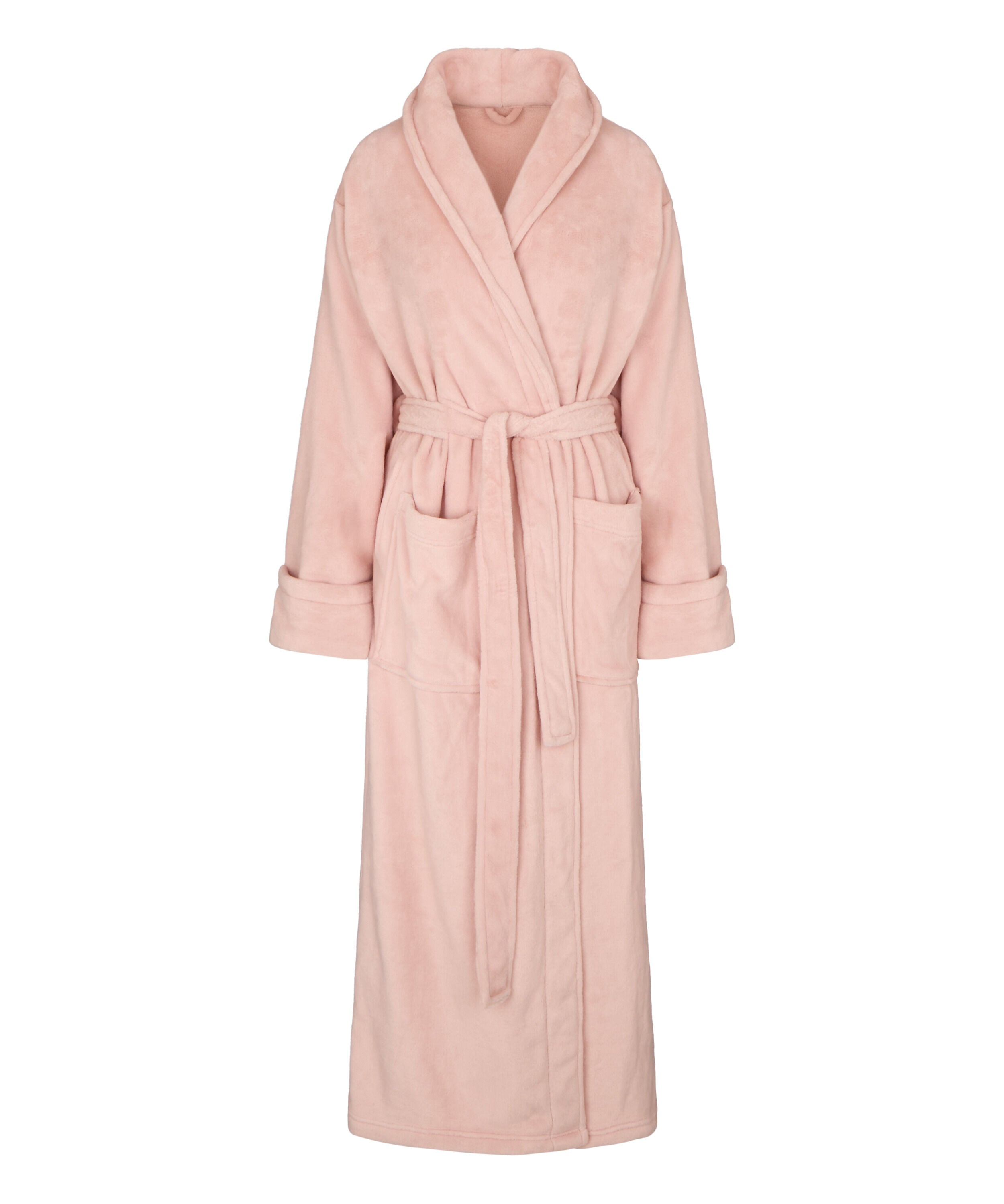 Soft Fleece Bathrobe, Pink