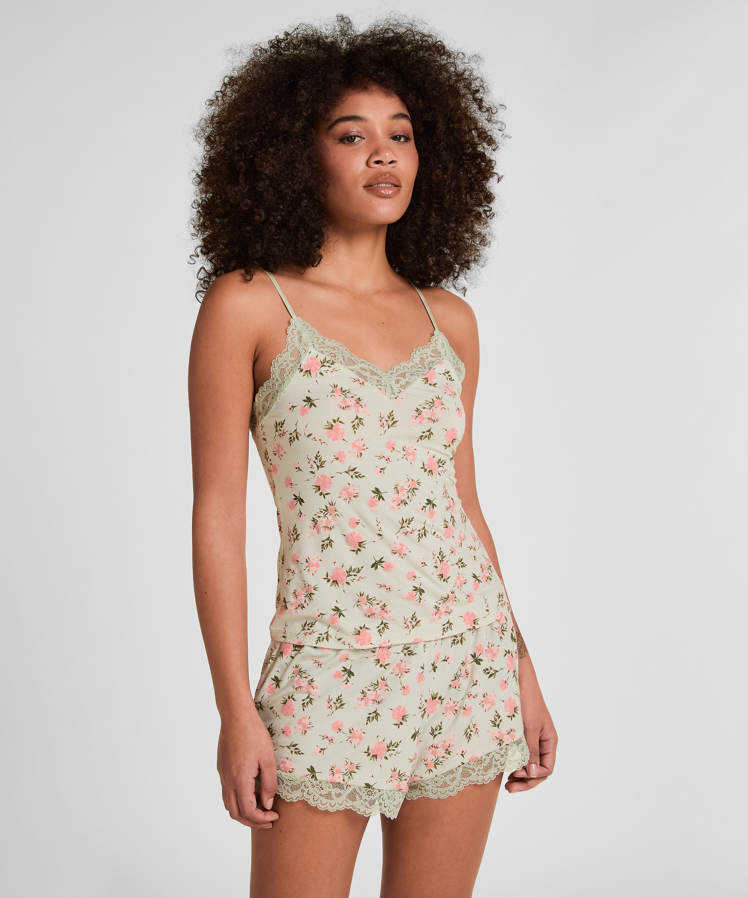 Pyjama Set, Green, main