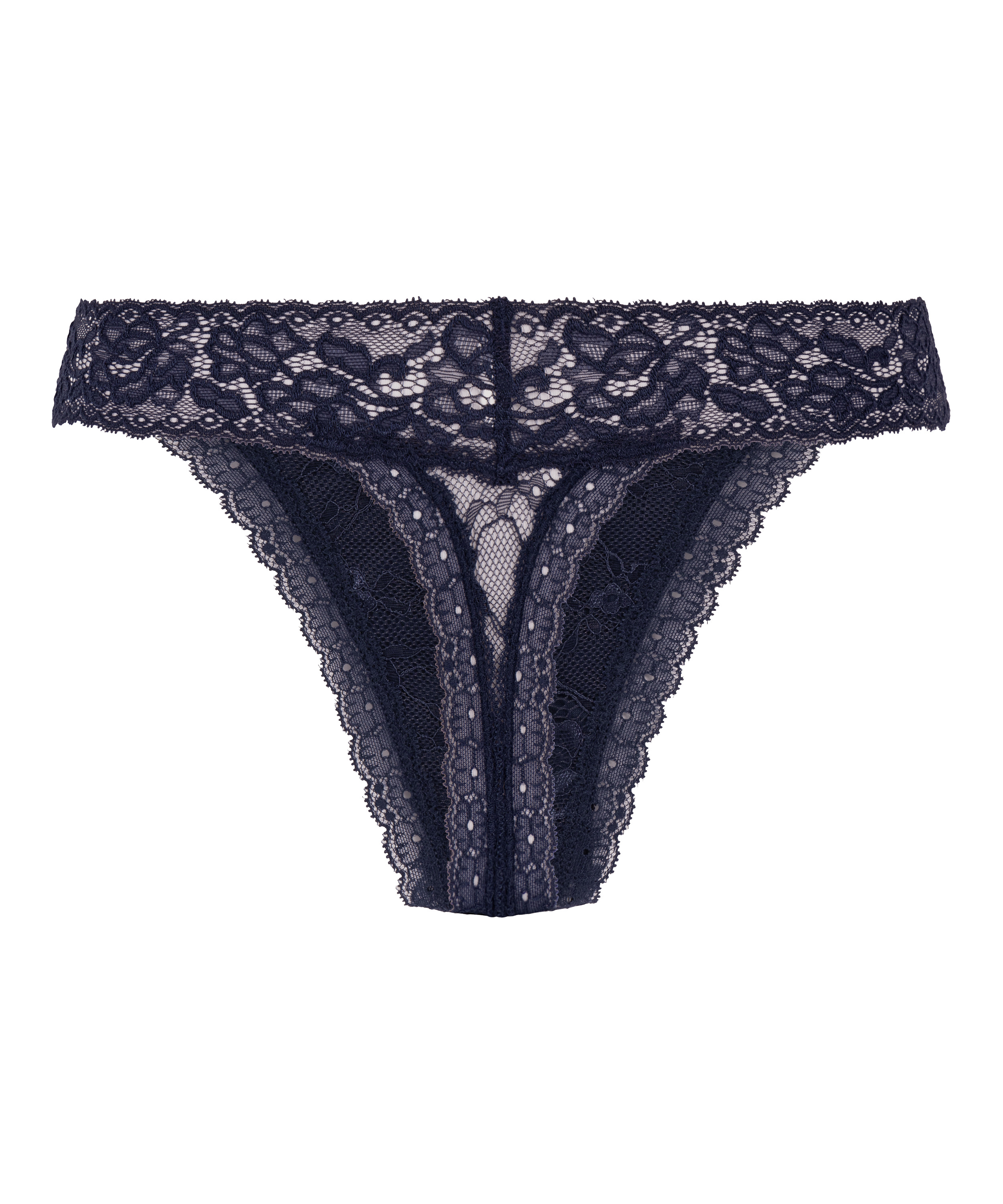 Madison Extra Low Thong, Blue, main