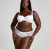 Mid Waisted Knickers Superslip Lace, White