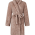 Robe Fluffy Fleece, Beige