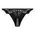Valora Highleg Thong, Black