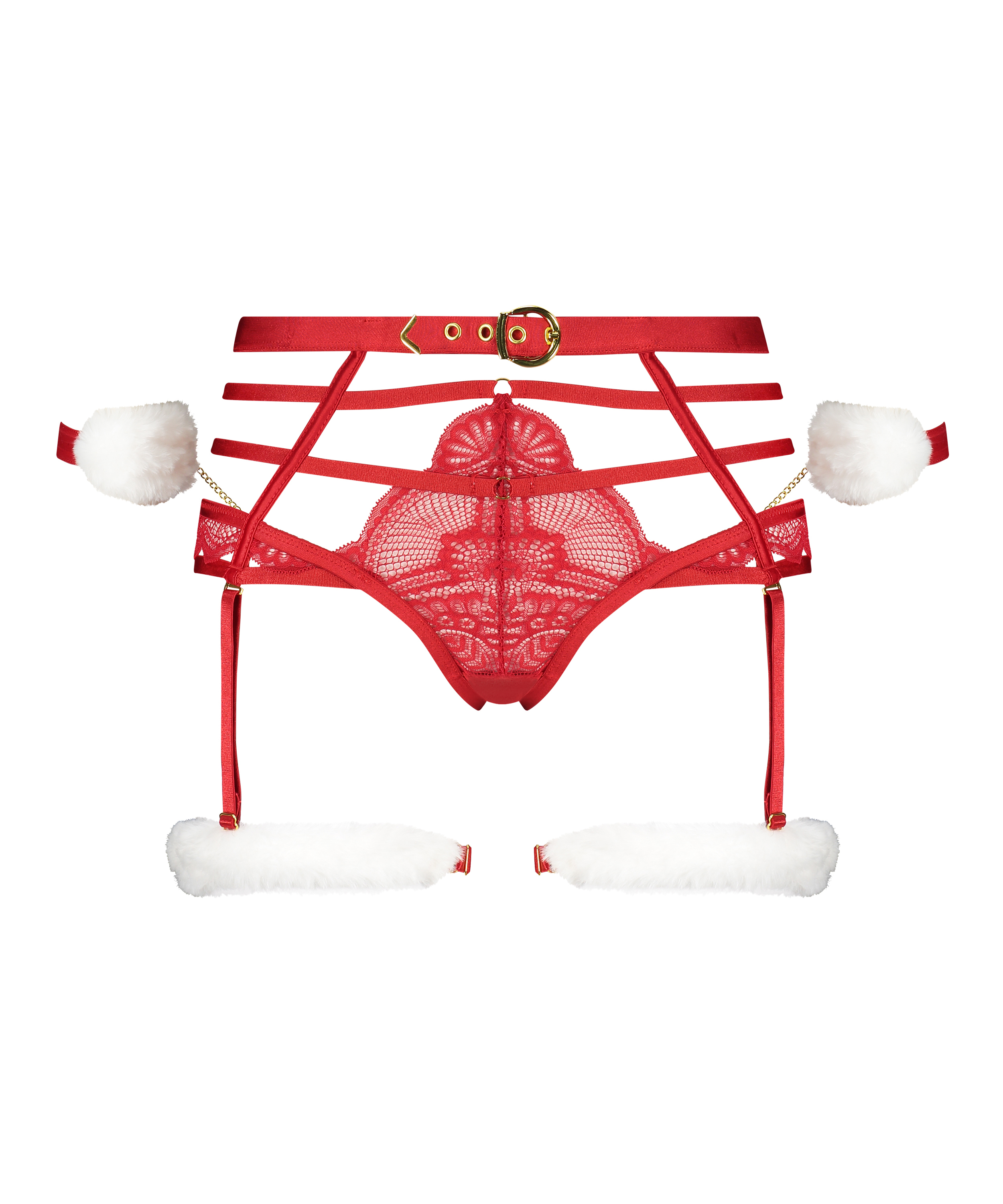 Cindy High Leg Brazilian, Red, main