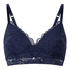 Andrea Padded Non-Wired Bra, Blue