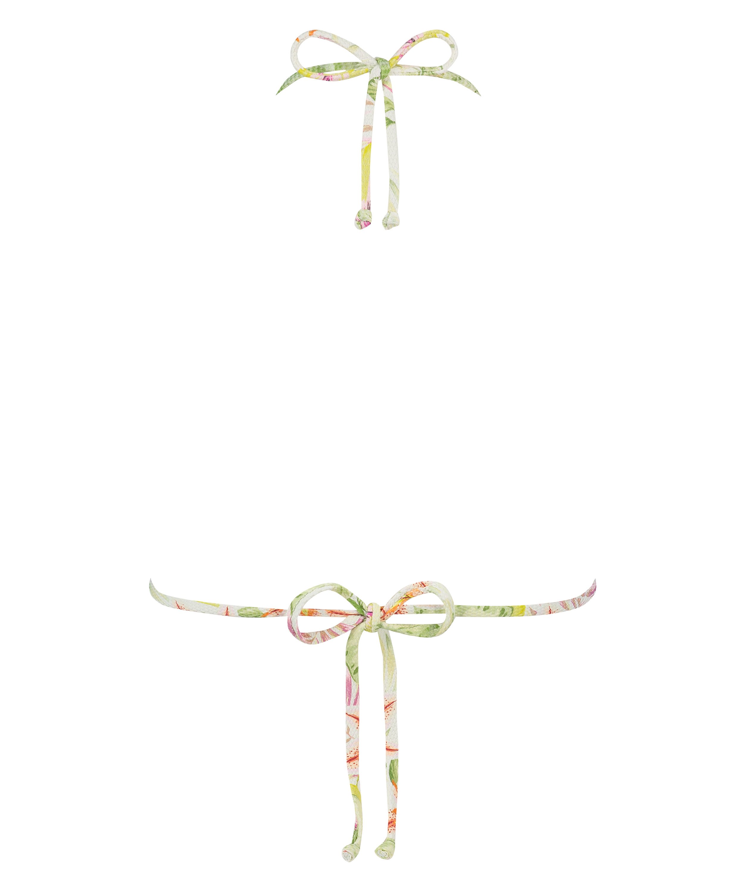 Tropics Triangle Bikini Top, White, main