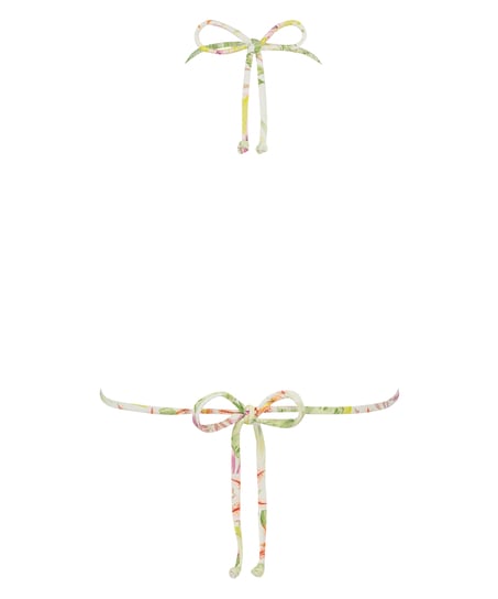 Tropics Triangle Bikini Top, White