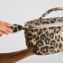 Toiletry Bag Leopard, Beige