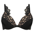 Genevieve padded push-up underwired bra, Black