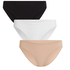 3-Pack Brazilian Kira, White