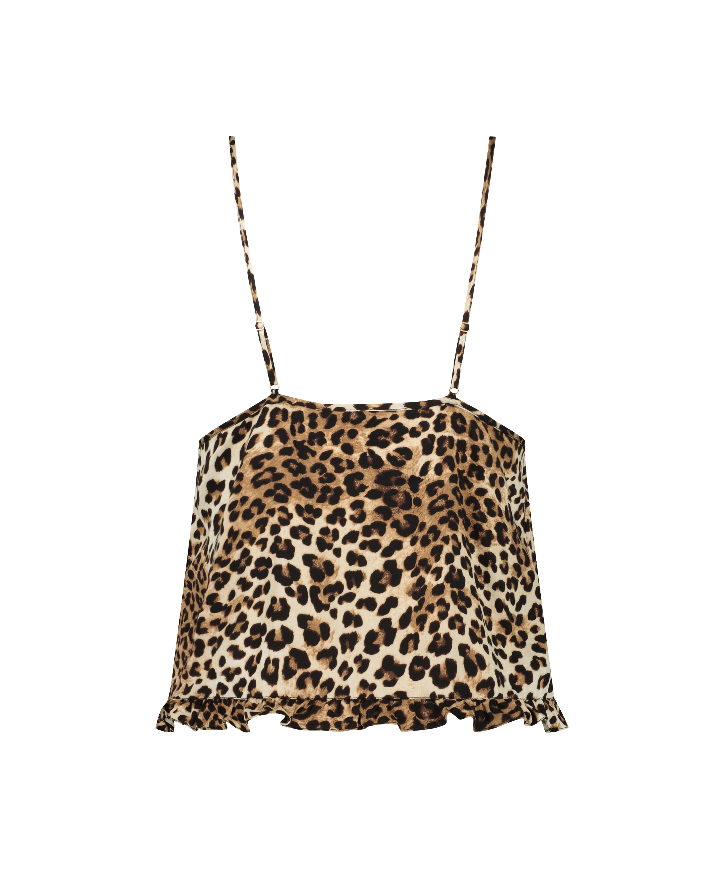 Lace Buttons Top, Black, main