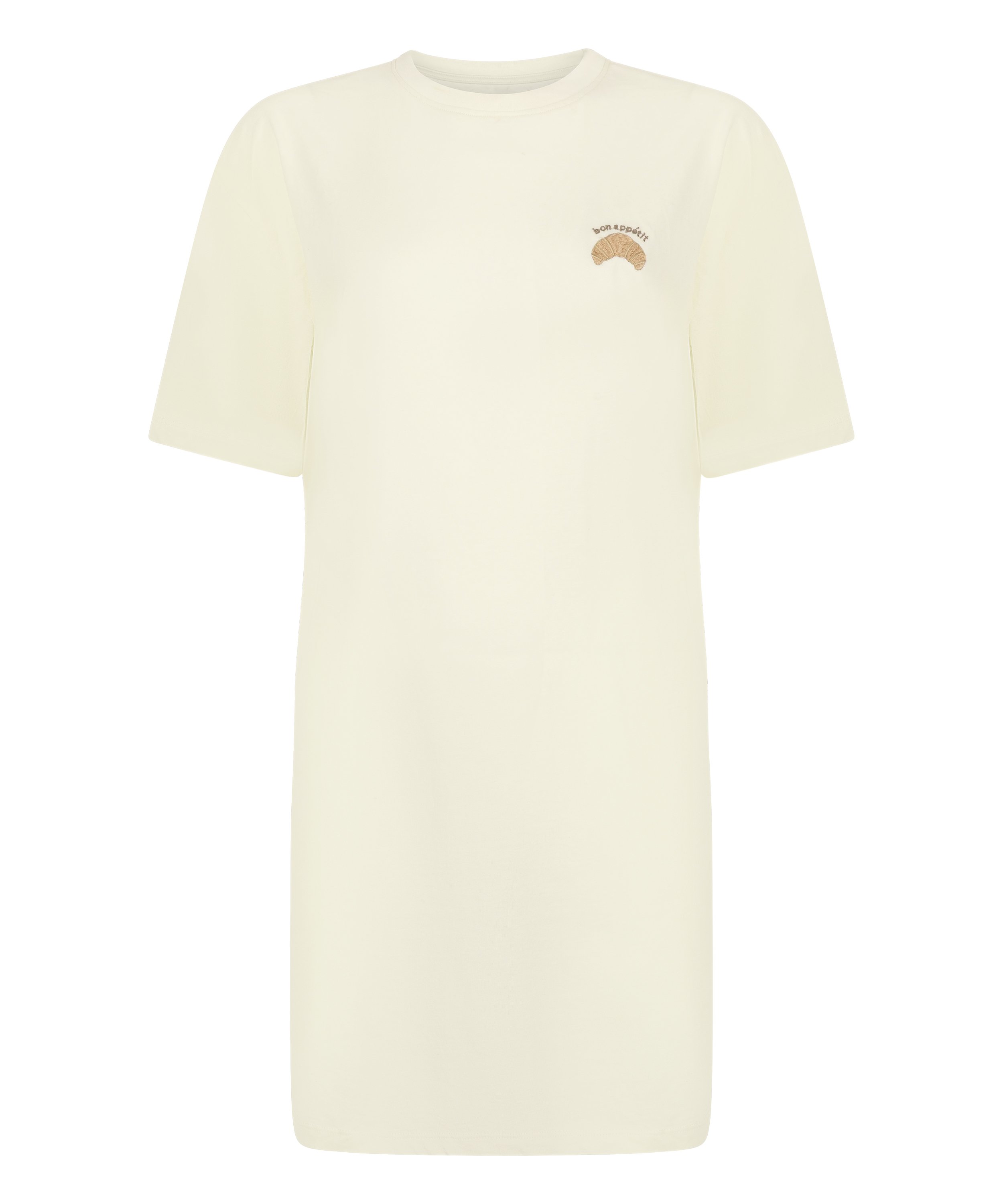 Roundneck Nightshirt, Yellow, main