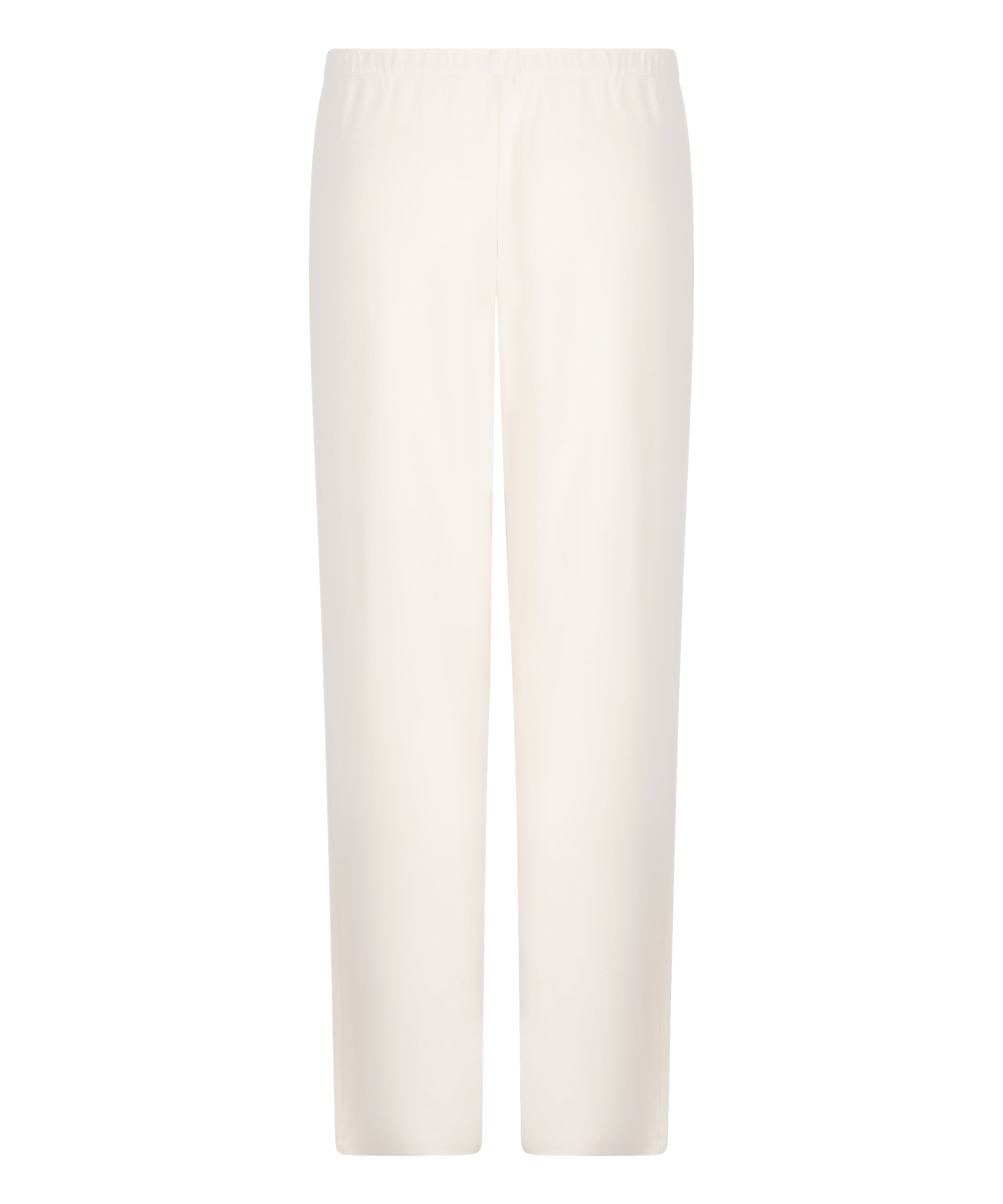 Brushed Jersey Trousers, White, main