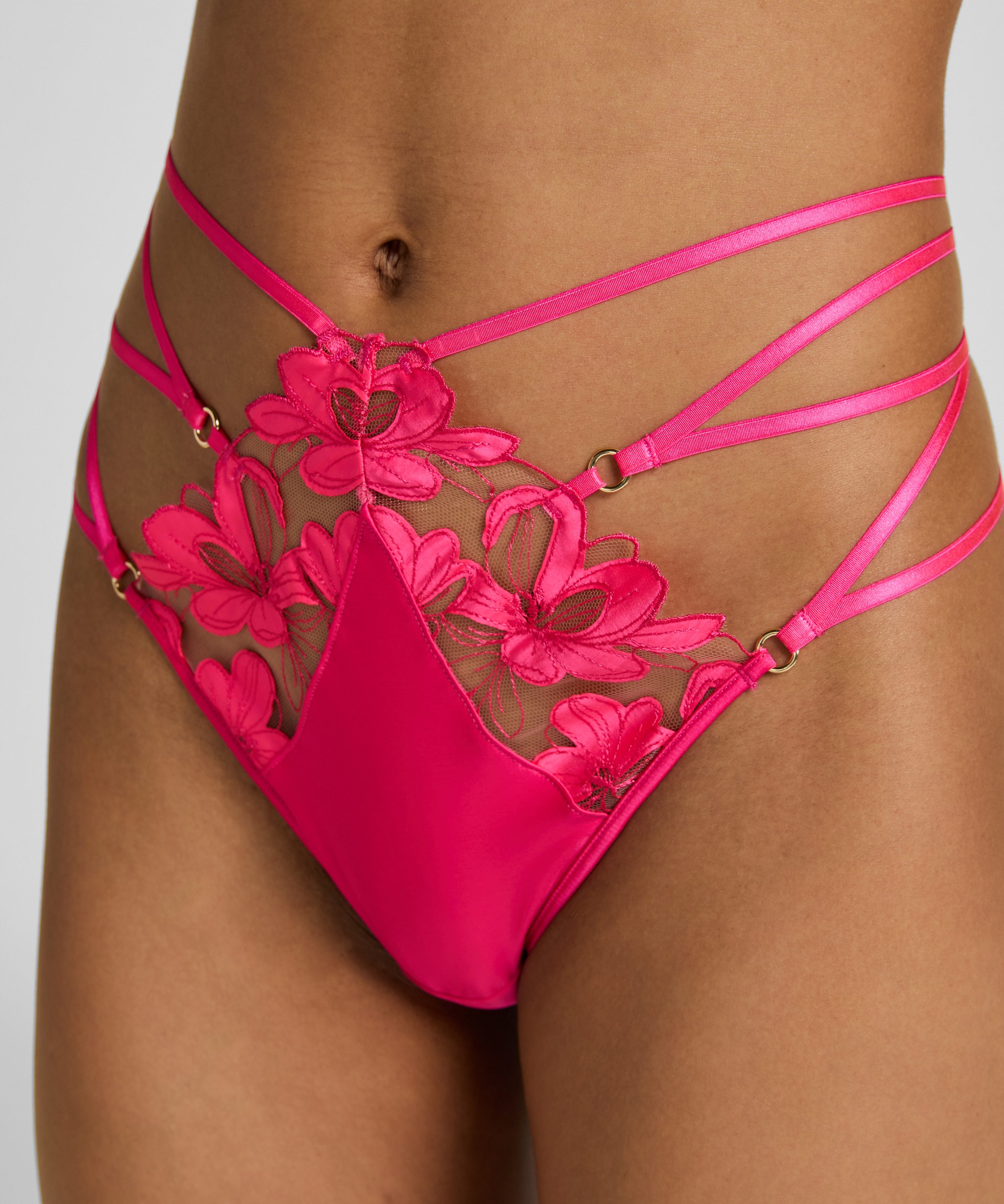 Highleg Brazilian Beatrice, Pink, main