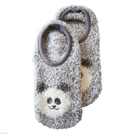 Slipper socks Animal, Gray