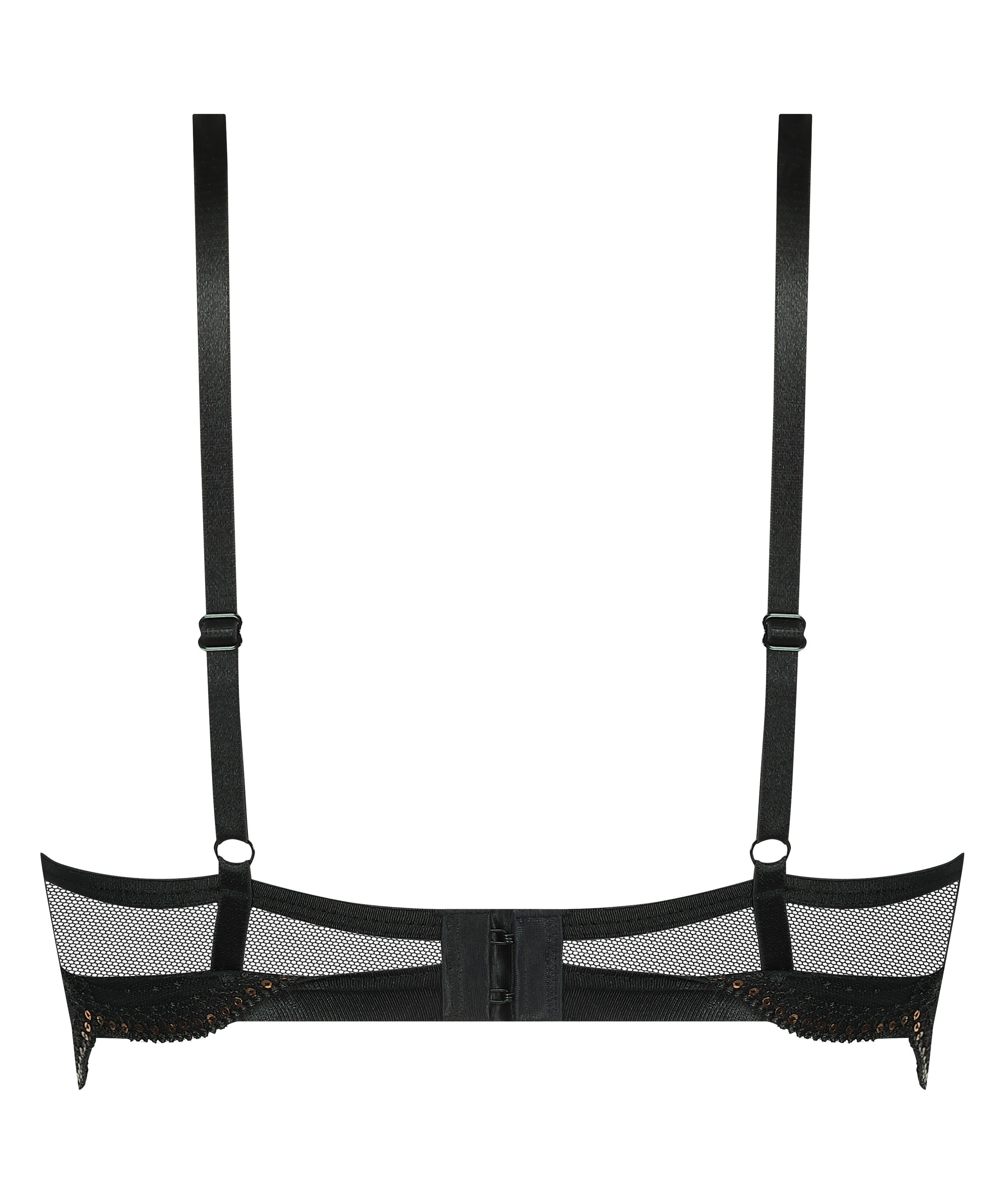 Ruby Bralette, Black, main