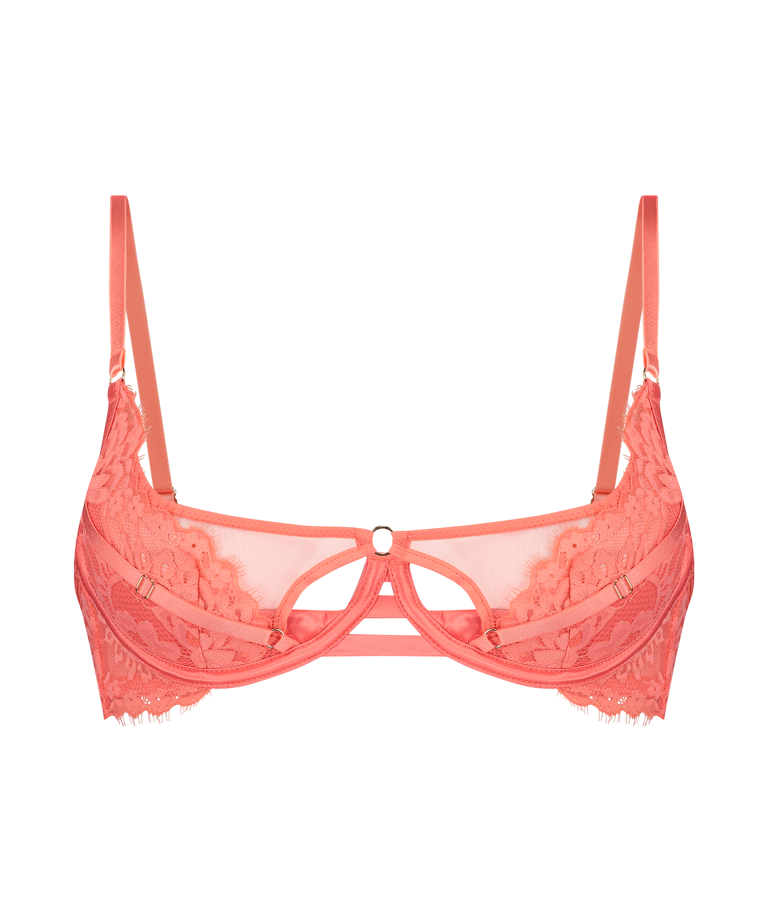 Kali Non-Padded Underwired Bra, Pink, main