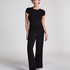 Pyjama Top Rib Essential, Black