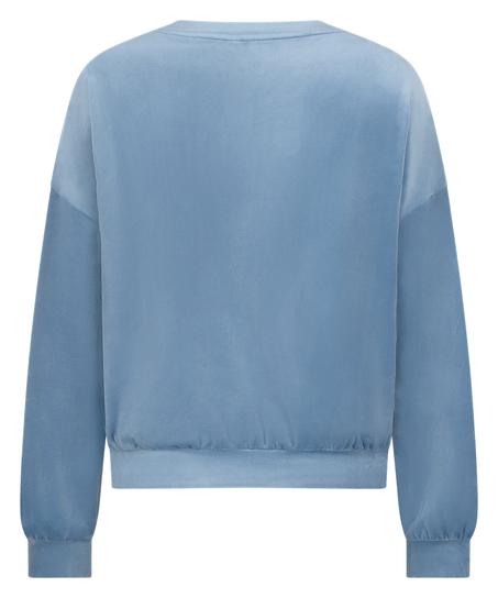 Velours Top, Blue