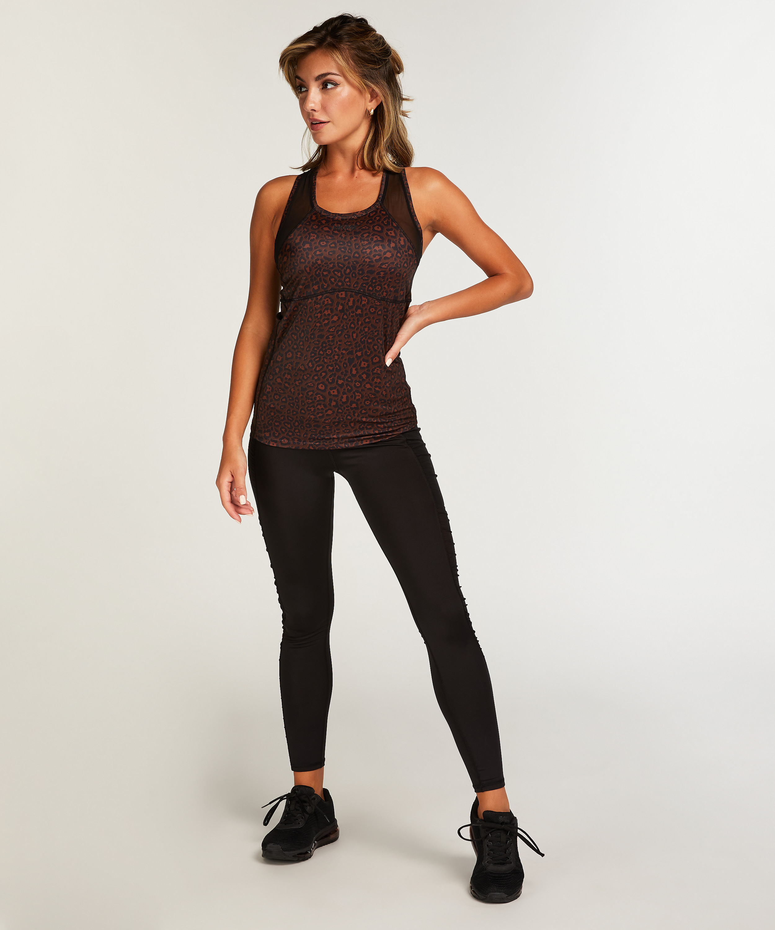 HKMX Sport Tank Top, Brown, main