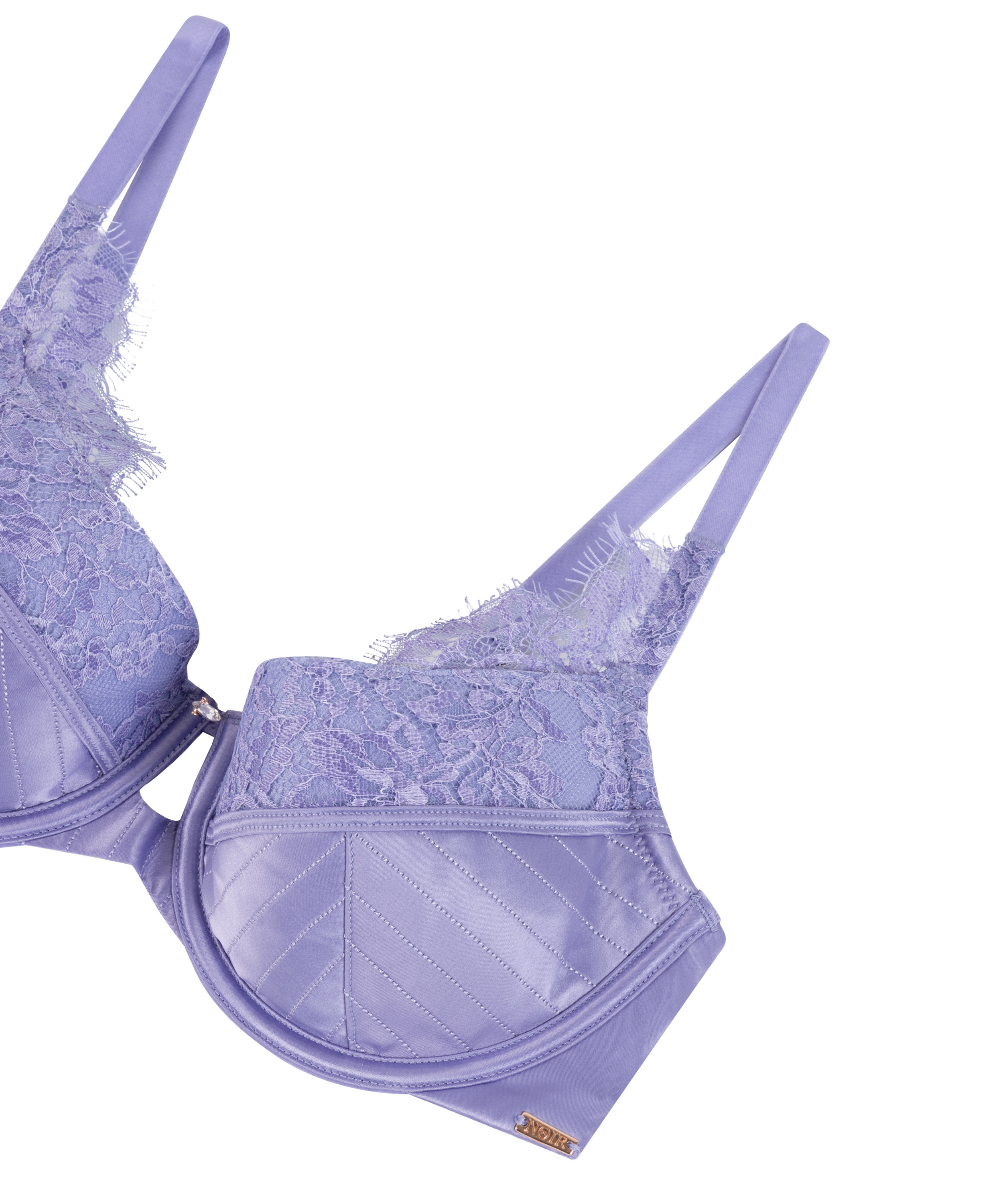 Charlie Padded Underwired Bra, Purple, main