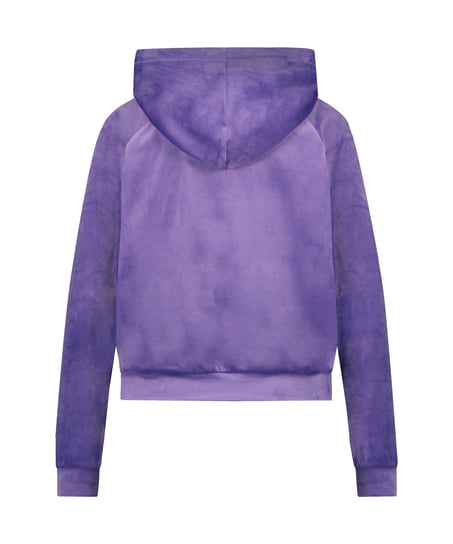 Velours top, Purple