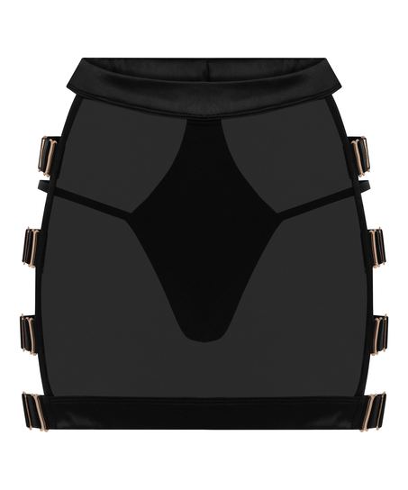 Colette Boxer String, Black